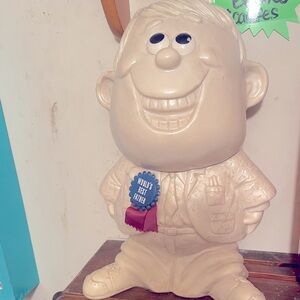 Vintage 1970s Worlds Best Father XL Paula greeting card statue